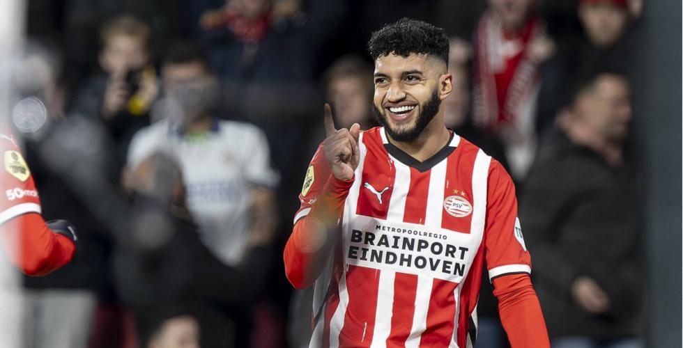 A Moroccan star lights up the atmosphere on European nights with PSV Eindhoven!