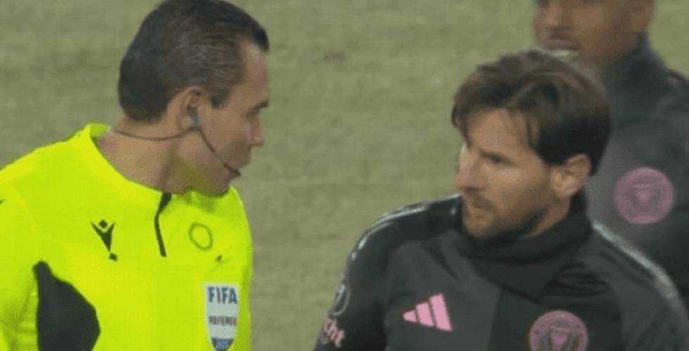 Messi Leads to Suspension of Mexican Referee