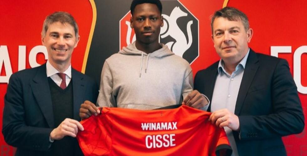 Djaoui Cisse lié au Stade Rennais jusqu'en 2029 / Image : @srfc