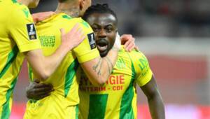 La meilleure saison de Moses Simon : neuf passes décisives et sept buts pour Nantes