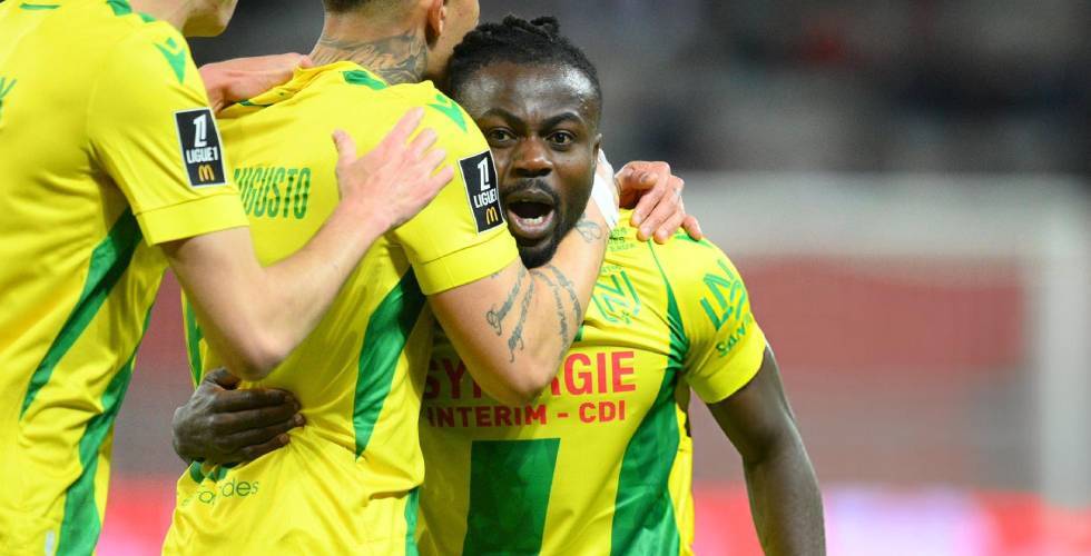 La meilleure saison de Moses Simon : neuf passes décisives et sept buts pour Nantes