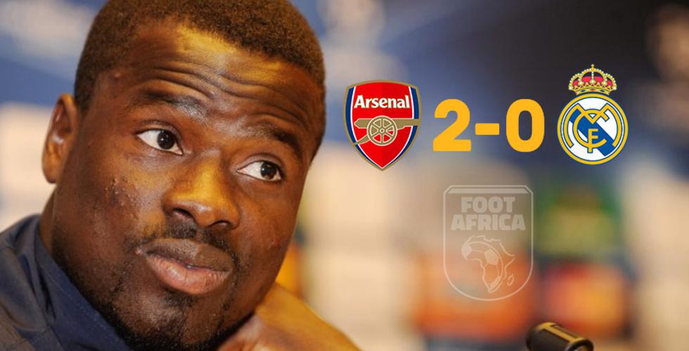 LdC UEFA : Emmanuel Eboué voit Arsenal battre le Real Madrid !