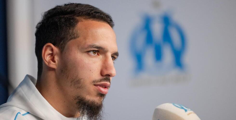 Ismaël Bennacer, milieu algérien de l'Olympique de Marseille