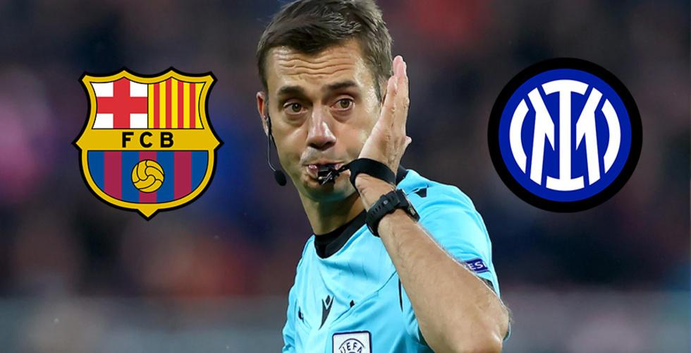 FC Barcelone vs Inter Milan : l’arbitre de la demi-finale est connu (Officiel)