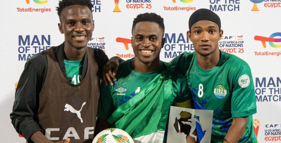 CAN U20 2025 : La Sierra Leone, première équipe qualifiée pour les quarts de finale !