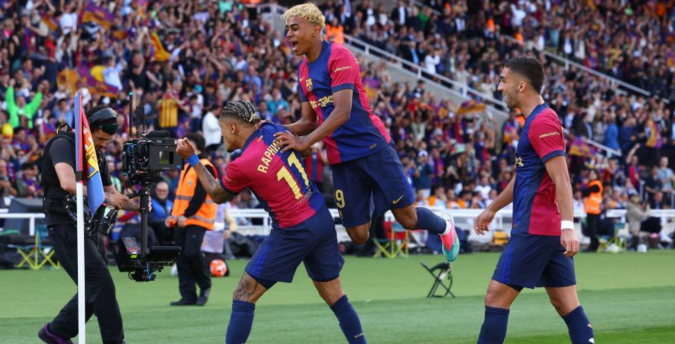 سباق اللقب مستمر! برشلونة تغرق مدريد في مواجهة نارية 4-3 – الفارق يتسع إلى 7 نقاط