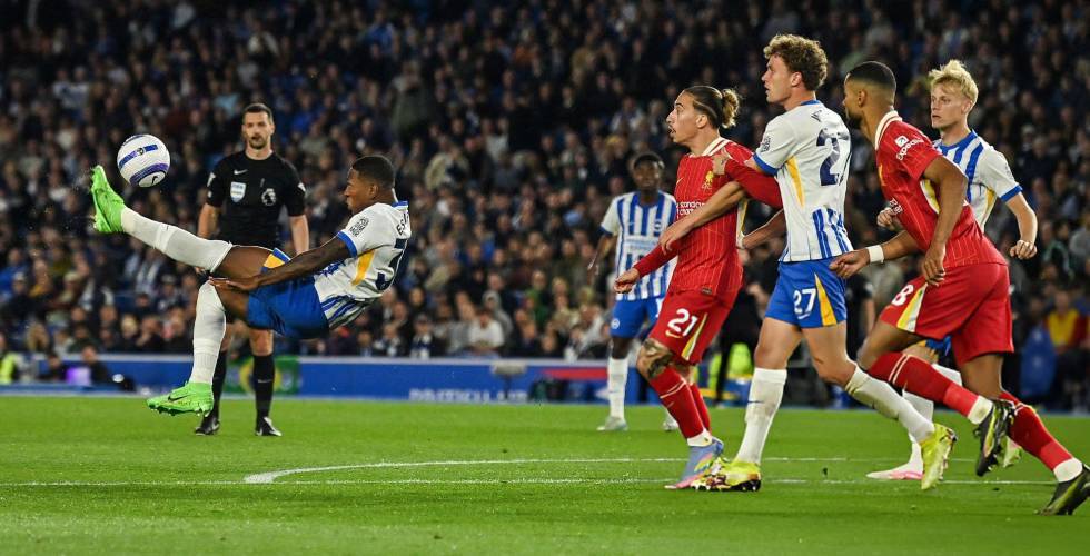 Liverpool s'effondre alors que Brighton réalise sa toute première remontée face aux Reds