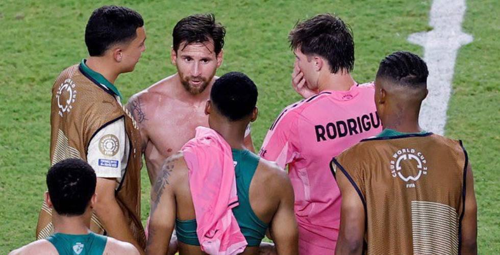 Tous les regards tournés vers Messi : les stars de Palmeiras à la chasse aux autographes après le nu