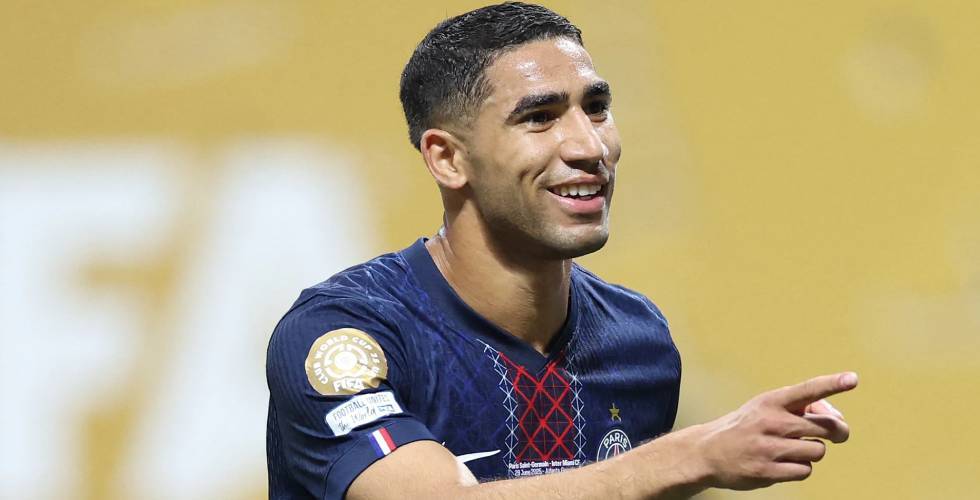 Achraf Hakimi brille à nouveau avec son 25e but pour le PSG