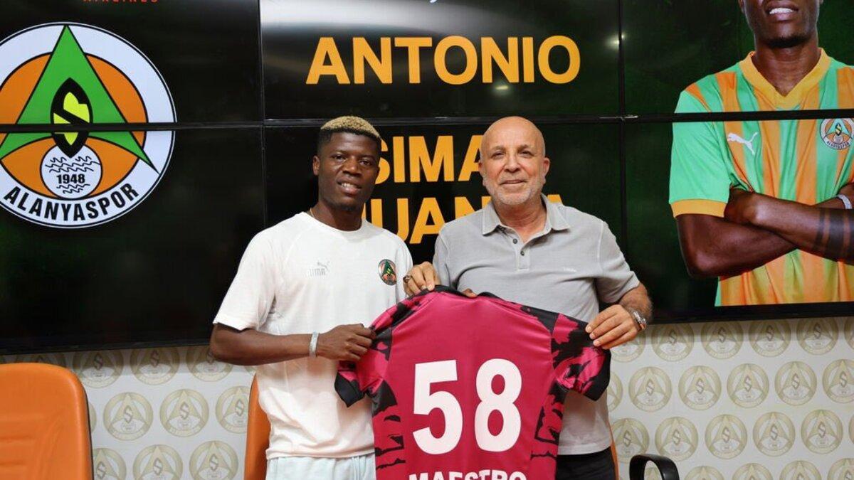 António Muanza aka Maestro s'engage avec Alanyaspor