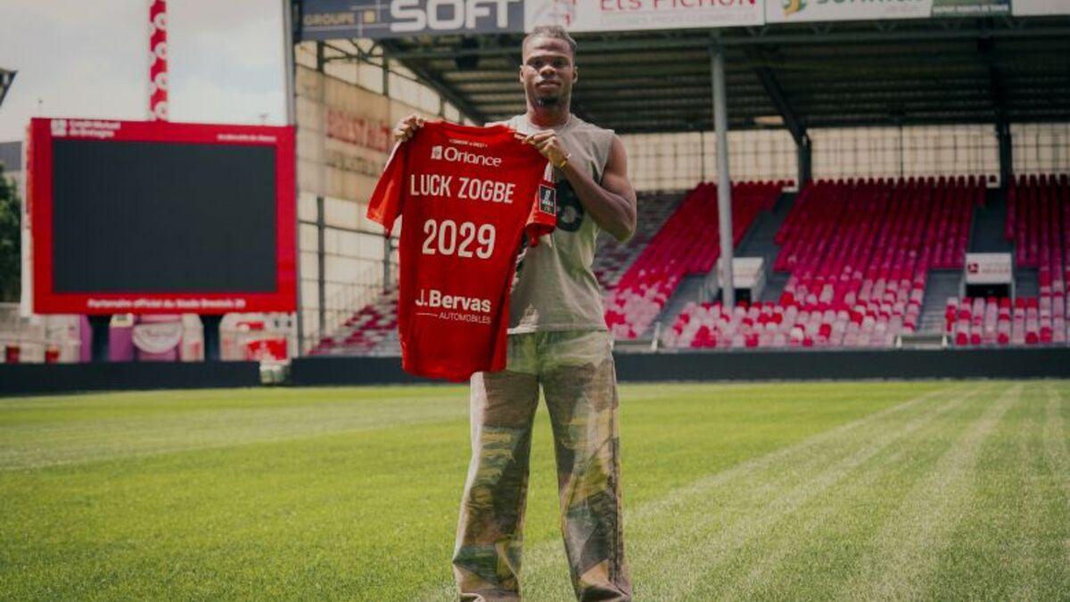 Stade Brestois : Luck Zogbé prolonge jusqu'en 2029