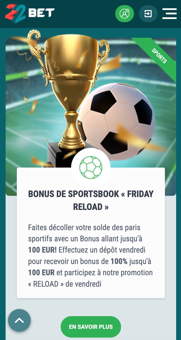 Bonus pour les joueurs