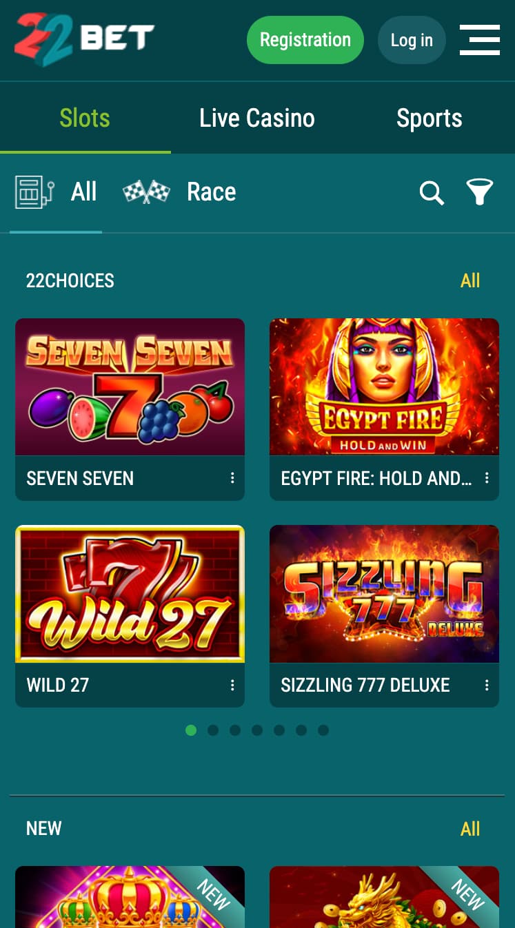 22Bet Casino