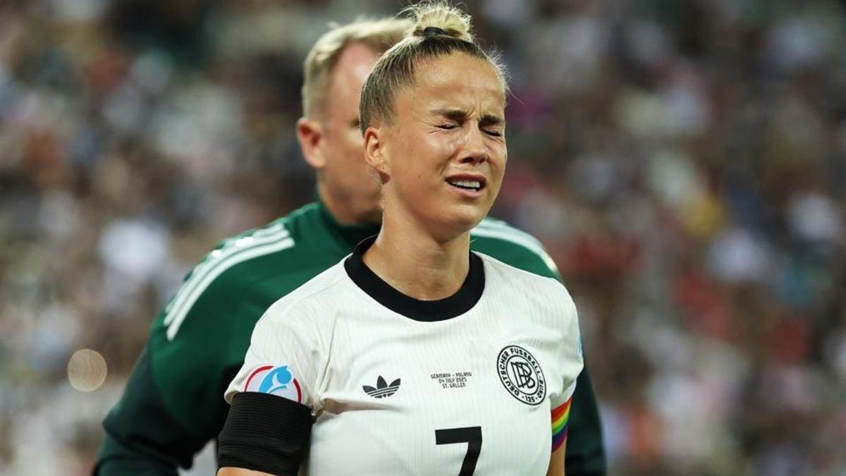 Euro 2025 (F): Pourquoi Giulia Gwinn pleure ?