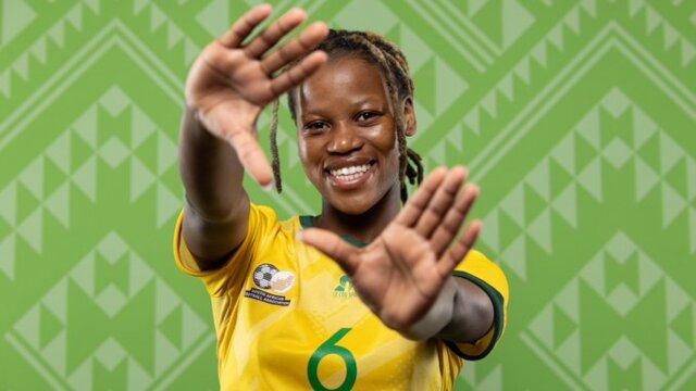 Banyana Banyana : Noxolo Cesane a honoré sa 50e cape avec l'Afrique du Sud