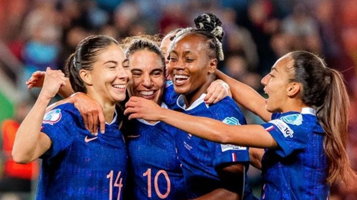 Euro 2025 (F) : La France surclasse le pays de Galles