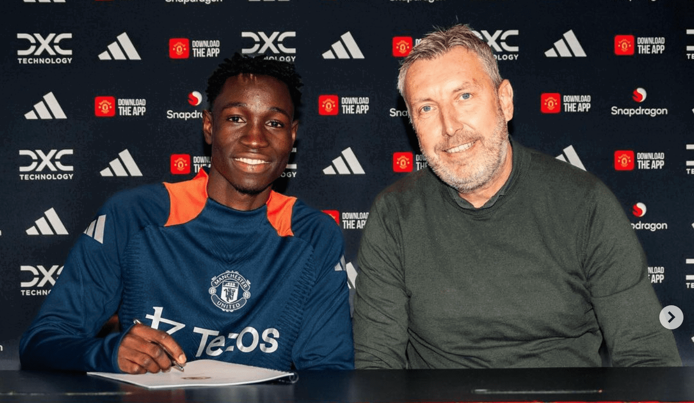 Sekou Koné signe à Manchester United