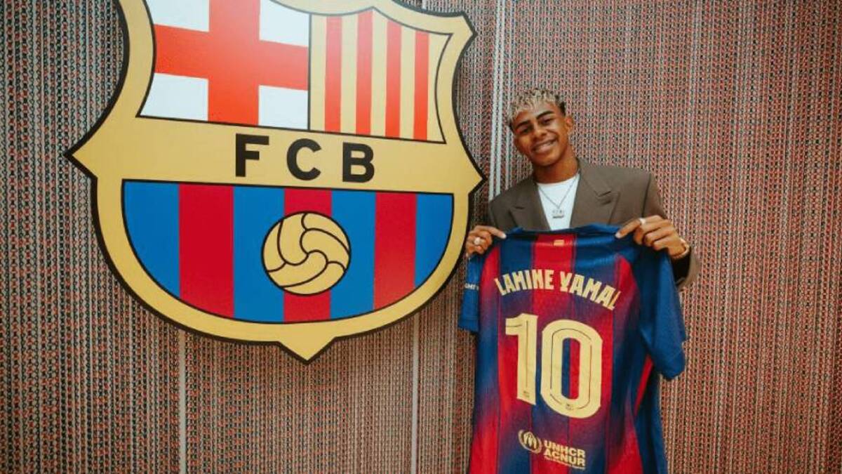 Le maillot n°10 de Lamine Yamal bat tous les records de vente dans les boutiques du Barça