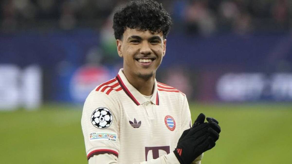 Le jeune prodige marocain Adam Aznou prêt à quitter le Bayern Munich pour Everton