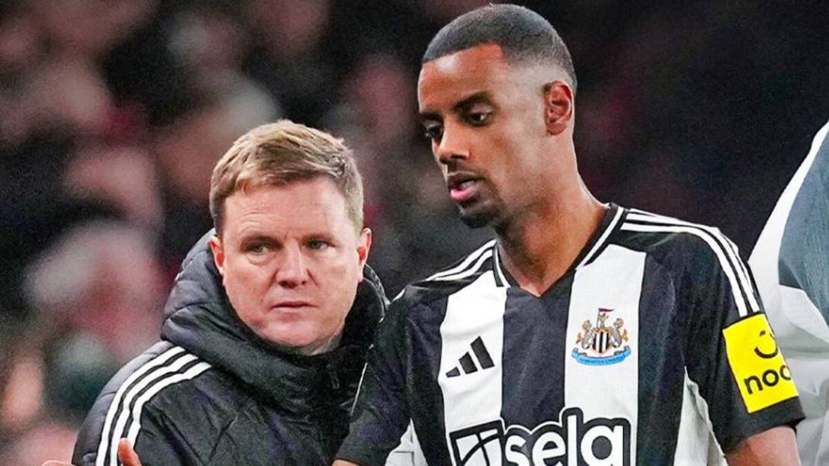 Eddie Howe clarifie la situation d’Isak avant le choc contre Arsenal