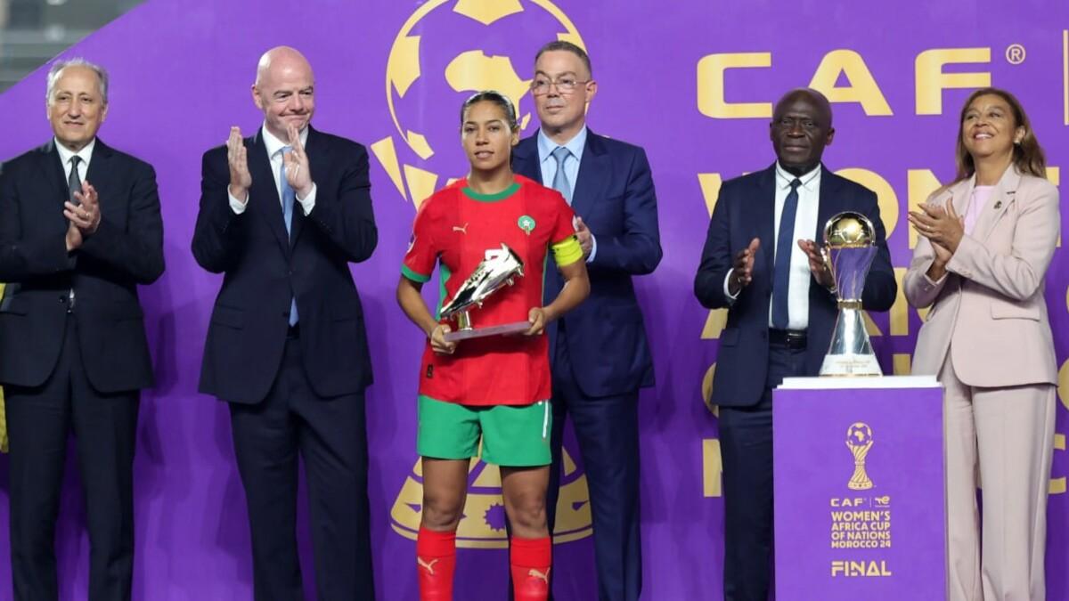 Ghizlane Chebbak : Meilleure buteuse de la CAN Féminine 2024 