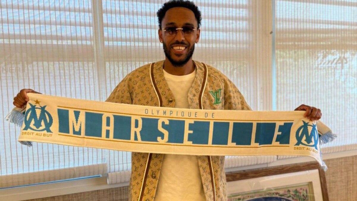 OM : Les médias français jugent le retour de Aubameyang