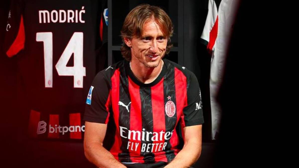 Luka Modric prêt pour ses débuts officiels avec l’AC Milan après son transfert gratuit du Real Madrid