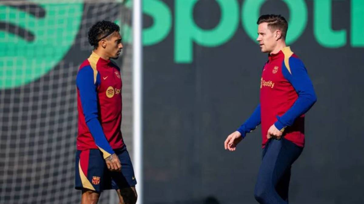 Raphinha soutient Ter Stegen au cœur de la polémique sur le capitanat du Barça