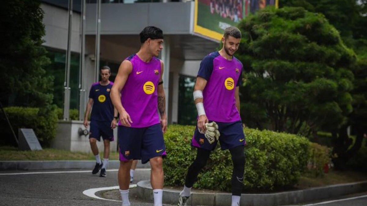 باريس يهتم بهذه الموهبة من نادي برشلونة