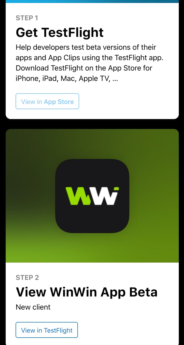 Winwin pour iPhone