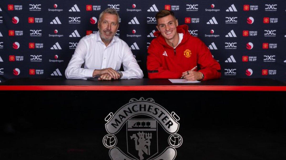 Benjamin Šeško joins Manchester United - Foot Africa