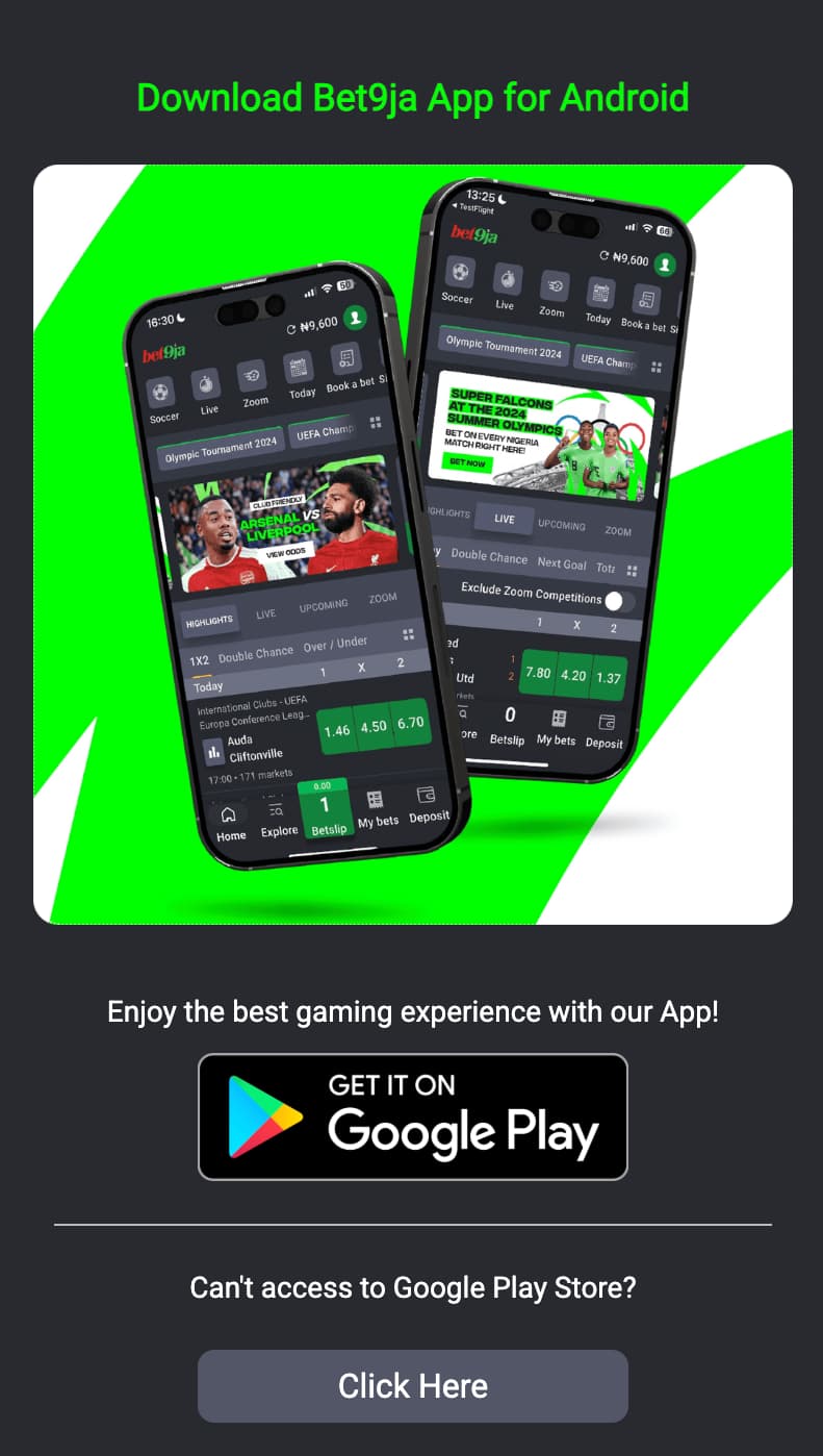 Download the Bet9ja App