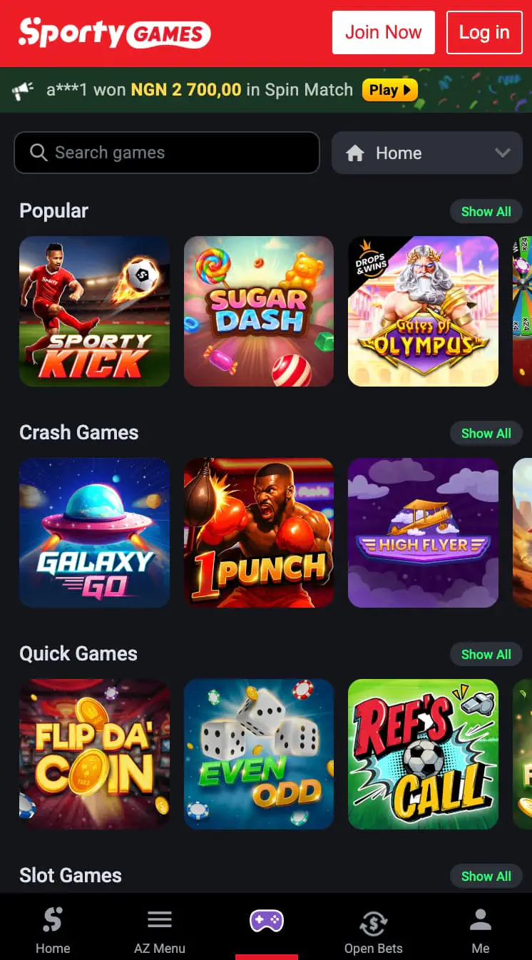 Sportybet Casino