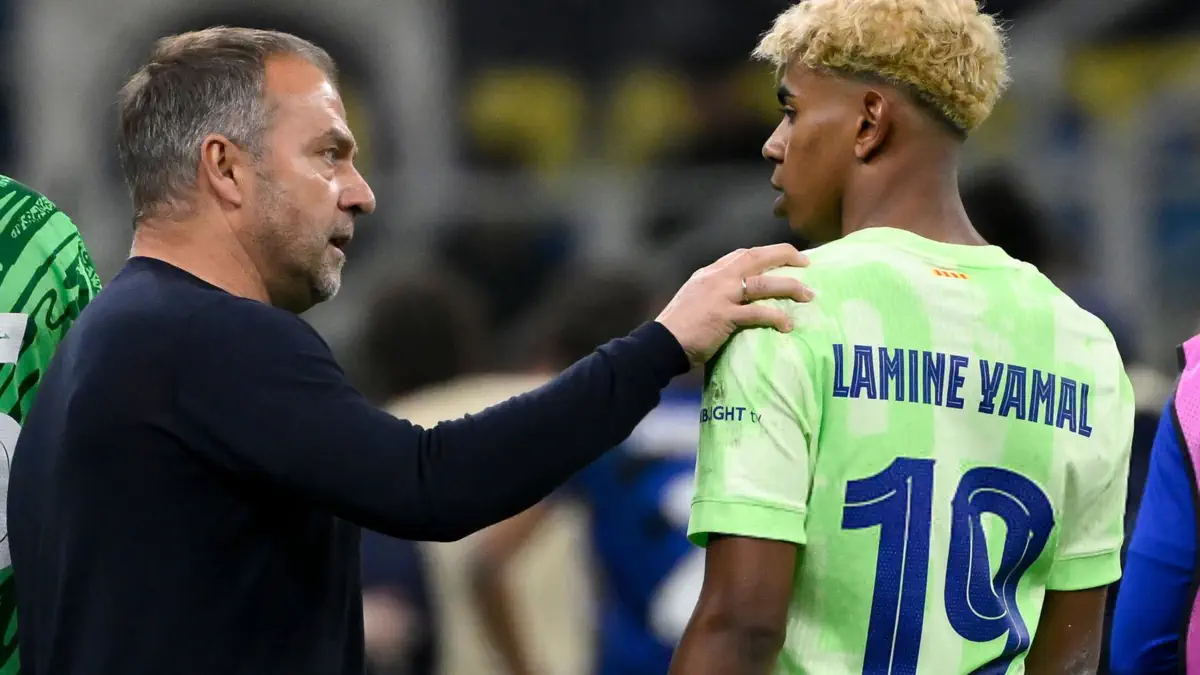 Hansi Flick comments on his realtionship with his young star Lamine Yamal!