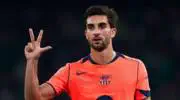 (فيديو) هاتريك فيران توريس يصدم ريال بيتيس وبرشلونة يكتسح الشوط الأول 4-1