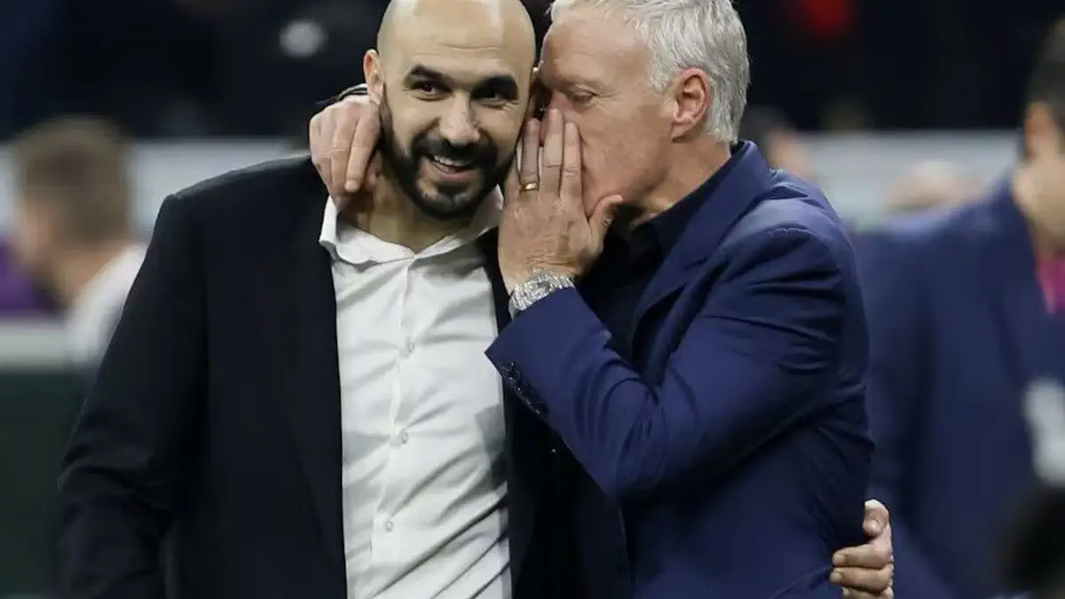 المغرب: وليد الركراكي يوجه كلمات قوية إلى ديدييه ديشان