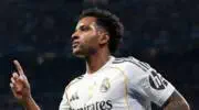 (Video) Real Madrid vs Manchester City: Rodrygo scores stunning 28th minute opener in Champions League clash