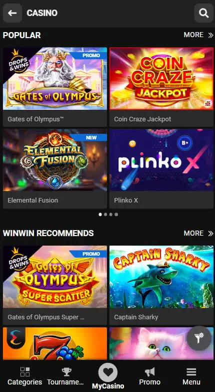 Casino games