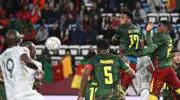 (Video) Cameroon edge South Africa at the break as Tchamadeu strikes in AFCON Round of 16
