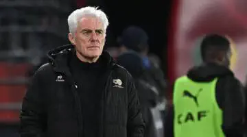 Hugo Broos réagit à l’élimination de l’Afrique du Sud à la CAN 2025 après la défaite 2-1 contre le Cameroun