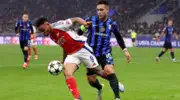 دوري أبطال أوروبا / إنتر – آرسنال: الجانرز يتقدمون 2-1 في الشوط الأول