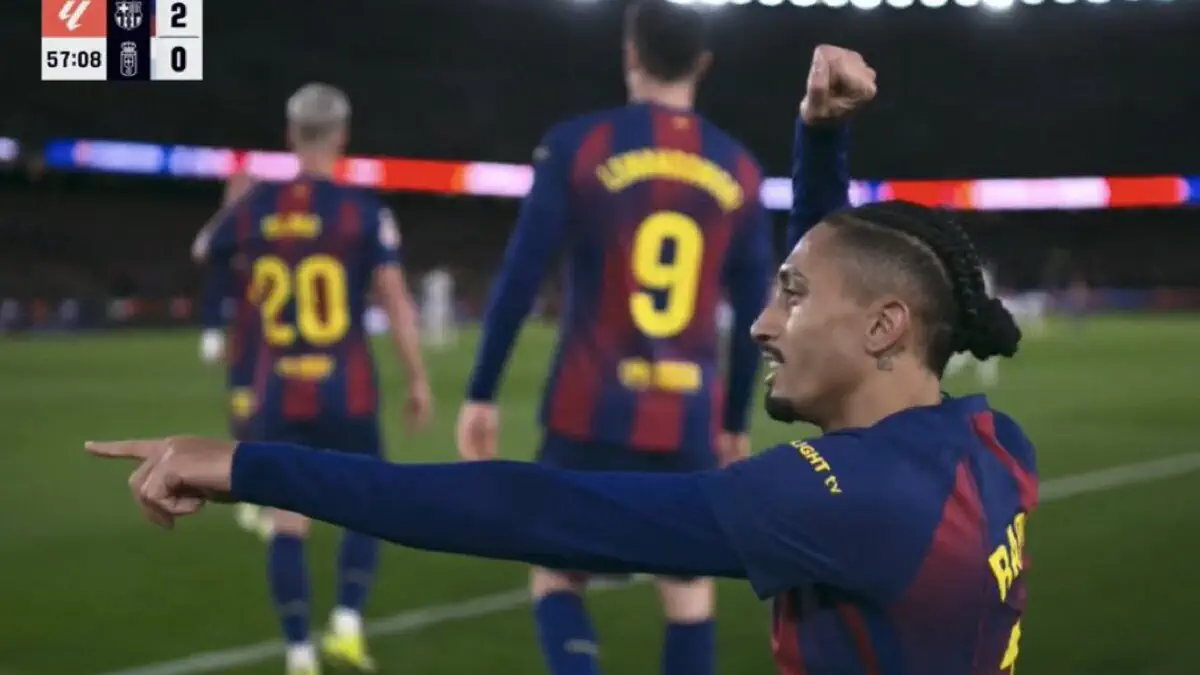 Video: Raphinha doubles the lead for FC Barcelona against Real Oviedo -  Foot Africa