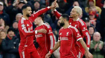 L'étincelle de Salah, le doublé de Mac Allister : Liverpool écrase Qarabag et file en huitièmes
