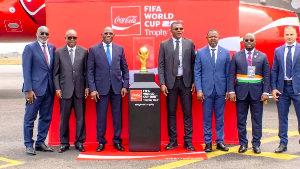 World Cup 2026: The trophy tours Côte d'Ivoire - Foot Africa