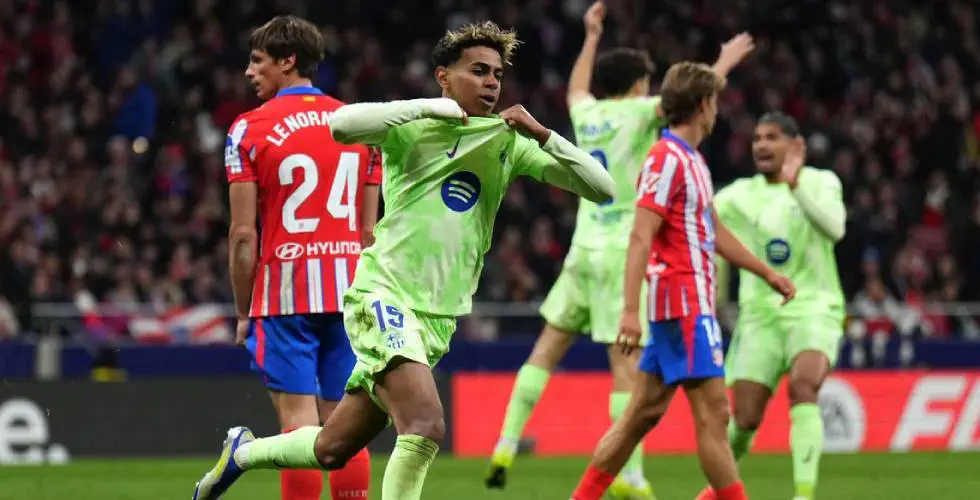 أتلتيكو مدريد ضد برشلونة
