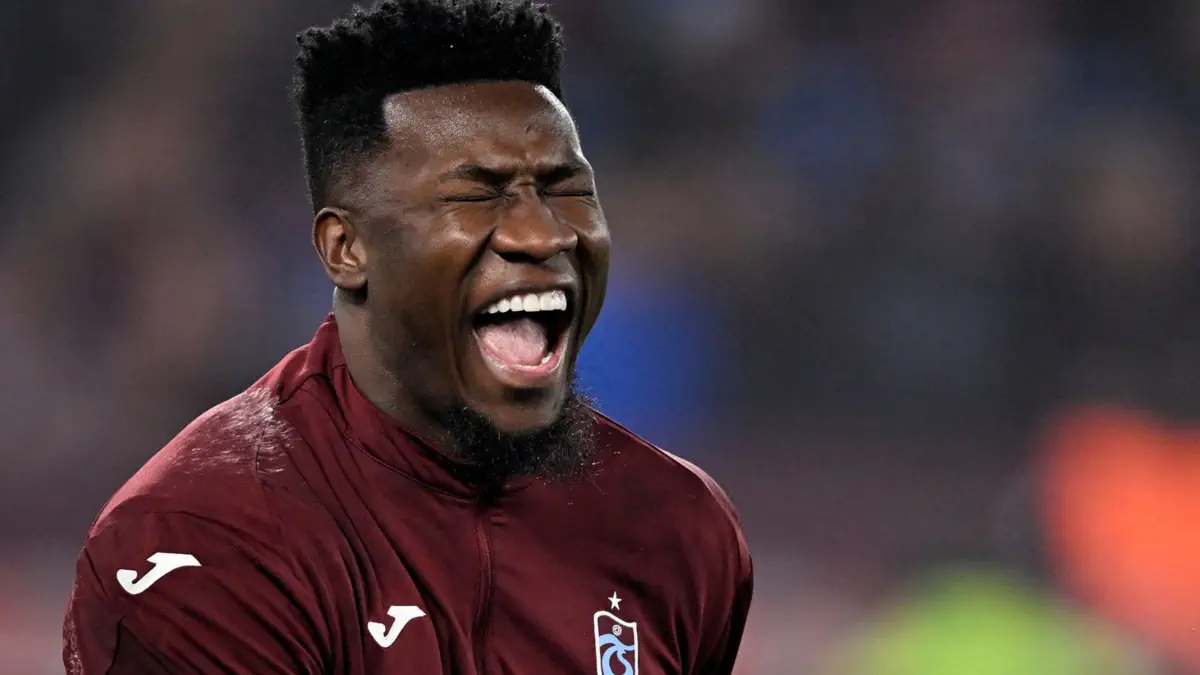Andre Onana sympathizes with the departure of Trabzonspor’s assistant coach!