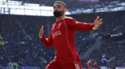 كم عدد الأهداف التي سجلها محمد صلاح ضد إيفرتون حتى الآن؟