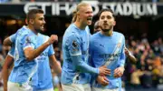نهاية الشوط الأول / بيرنلي 0 – 1 مانشستر سيتي: هالاند يضرب وسيتي يستعيد الصدارة!
