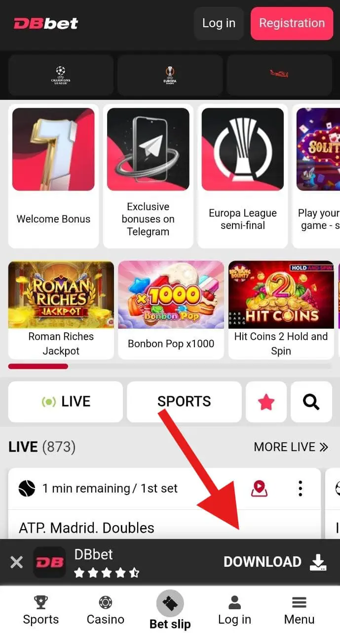 DBbet Mobile App Overview