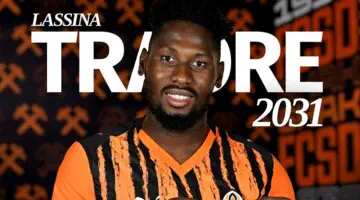 Officiel: Lassina Traoré prolonge au Shakhtar Donetsk jusqu’en 2031 